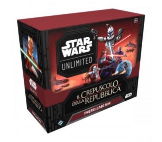 Star Wars Prerelease Box Crepuscolo della Repubblica ITA