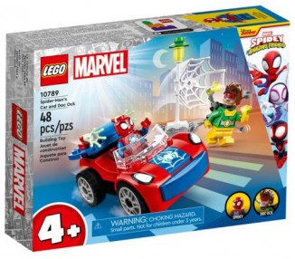 10789 Lego Marvel Spider-Man L'auto di Spider-Man e Doc Ock