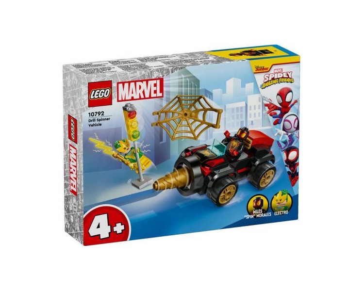 10792 Lego Marvel Spider-Man Veicolo Trivella di Spider-Man