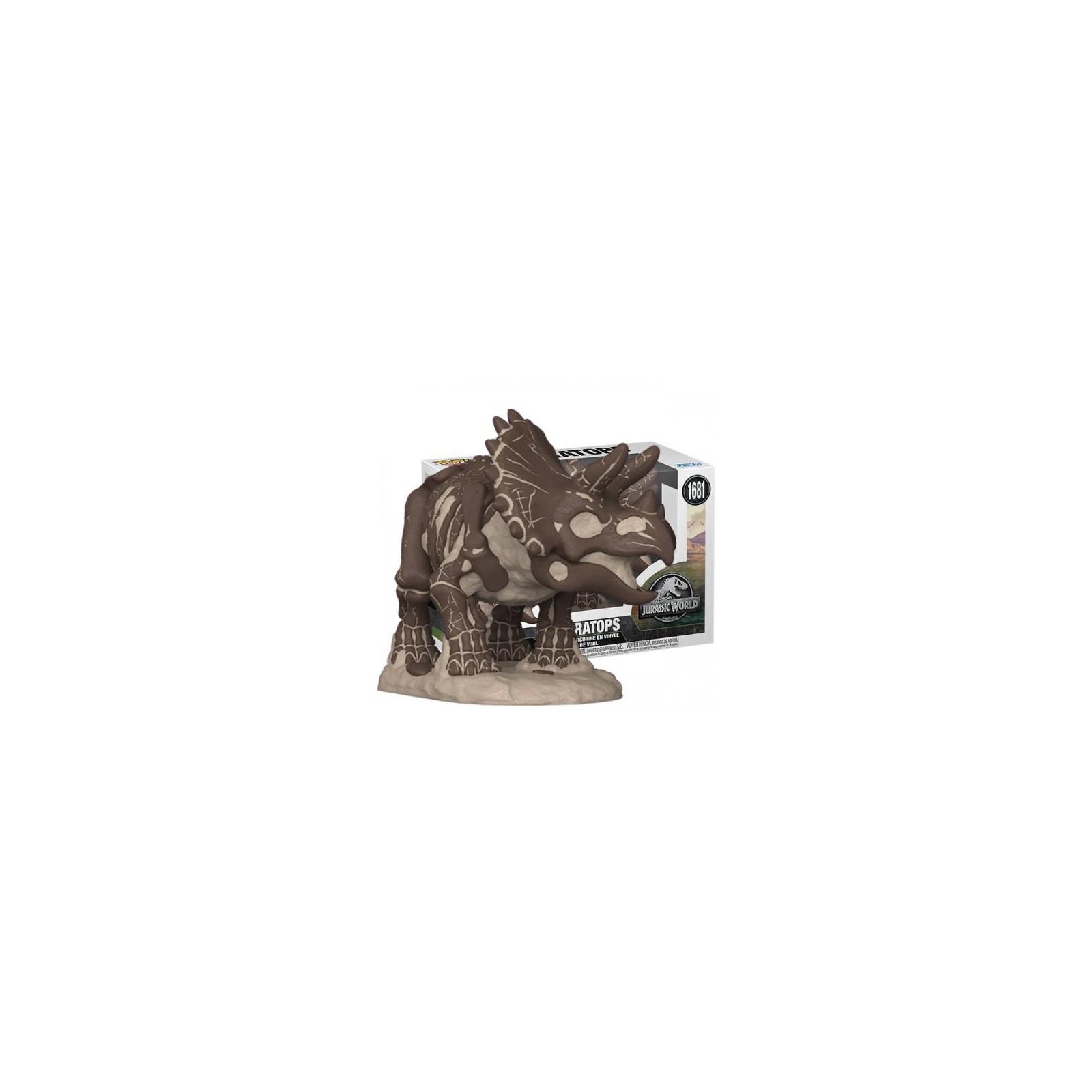 Funko POP! Jurassic Park Fossil: Triceratops (1681)