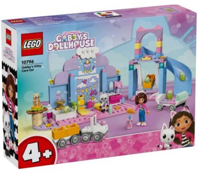 10796 Lego Gabby's Dollhouse Asilo Gatto-Orecchio di Gabby