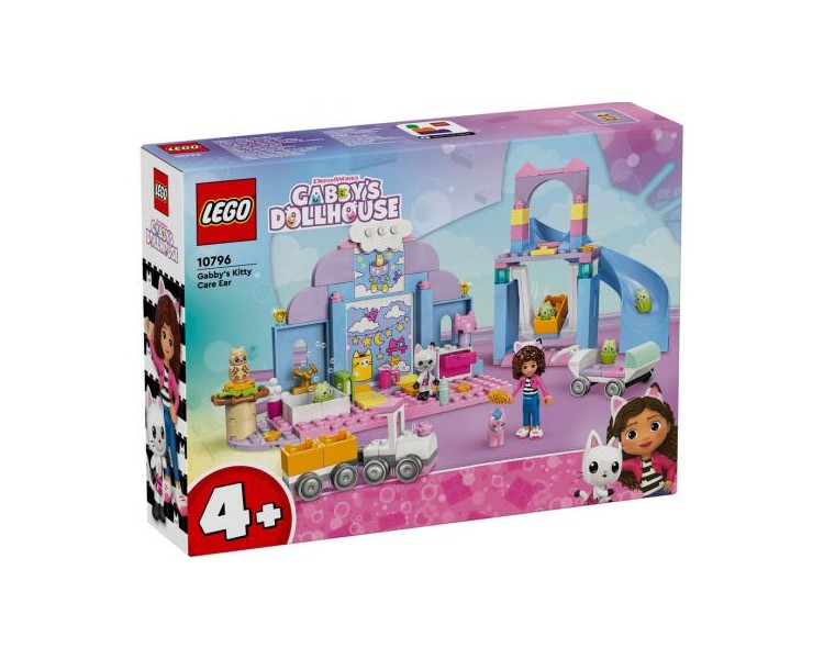 10796 Lego Gabby's Dollhouse Asilo Gatto-Orecchio di Gabby