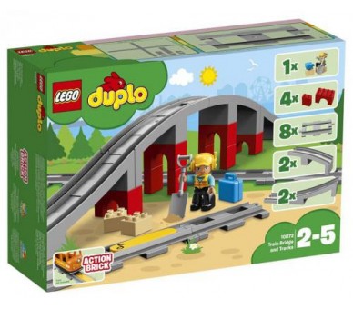 10872 Lego Duplo Ponte e Binari Ferroviari