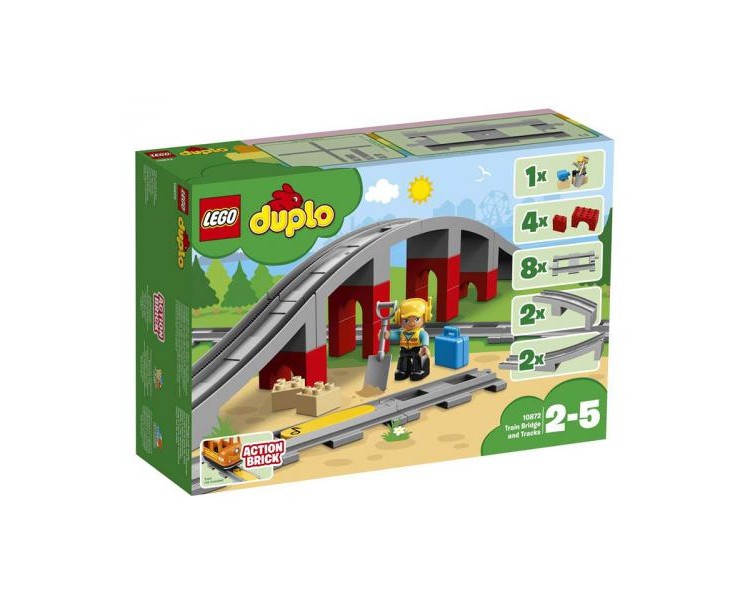 10872 Lego Duplo Ponte e Binari Ferroviari