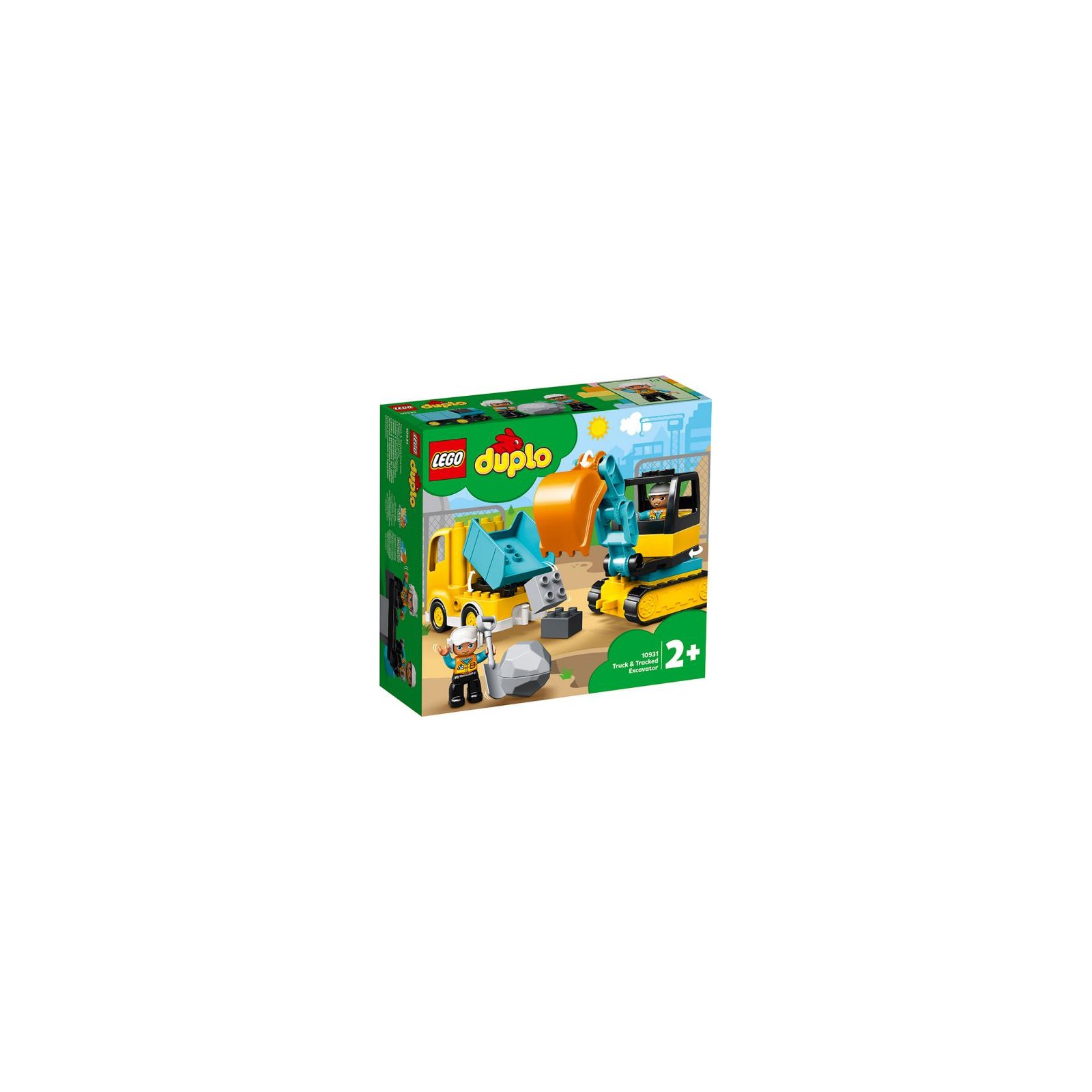 10931 Lego Duplo Town Camion e Scavatrice Cingolata