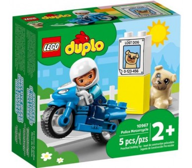 10967 Lego Duplo Motocicletta della Polizia