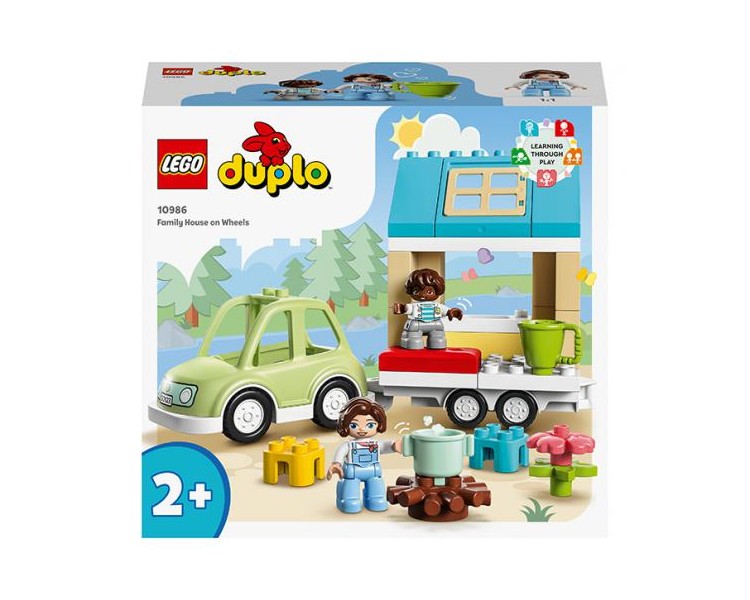 10986 Lego Duplo Town Casa su Ruote