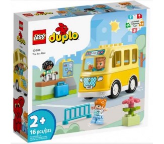 10988 Lego Duplo Town lo Scuolabus