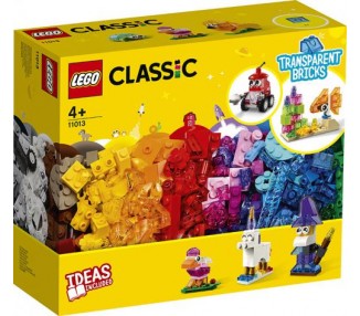 11013 Lego Classic Mattoncini Trasparenti