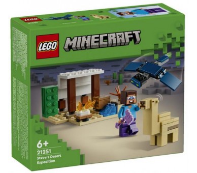 21251 Lego Minecraft Spedizione di Steve nel Deserto