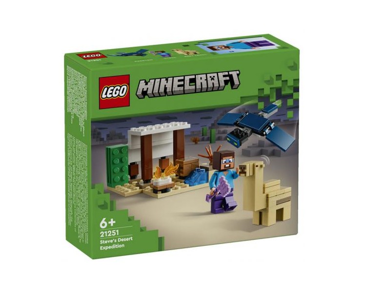 21251 Lego Minecraft Spedizione di Steve nel Deserto