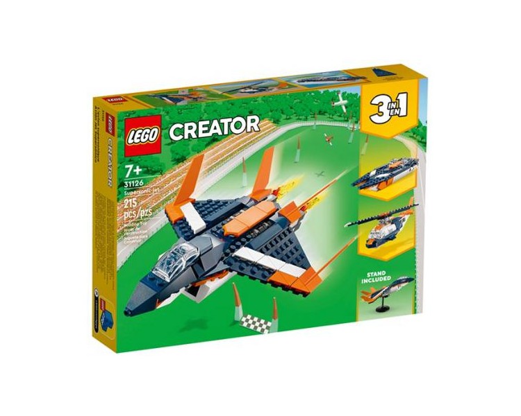 31126 Lego Creator Jet Supersonico