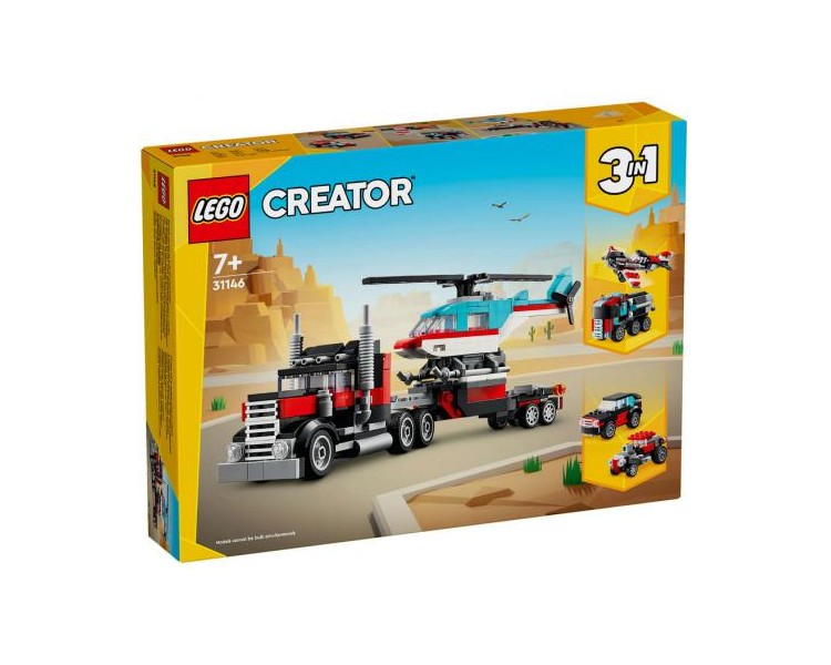 31146 Lego Creator Autocarro con Elicottero