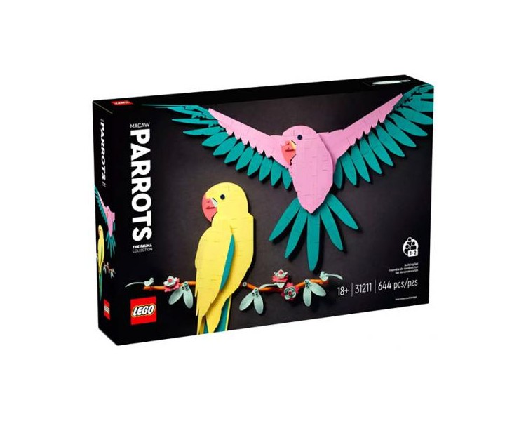 31211 Lego ART Collezione Animali - Pappagalli Ara