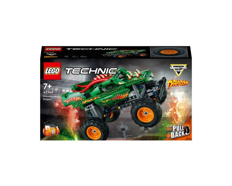 42149 Lego Technic Monster Jam Dragon