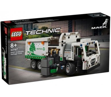 42167 Lego Technic Camion della Spazzatura Mack LR Electric