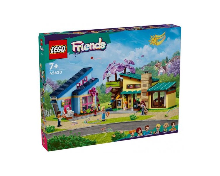 42620 Lego Friends le Case di Olly e Paisley