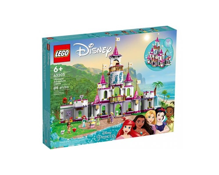 43205 Lego Disney Princess Grande Castello delle Avventure