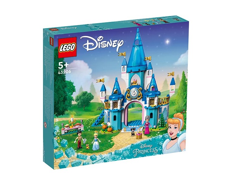 43206 Lego Disney Princess Il castello Cenerentola Principe