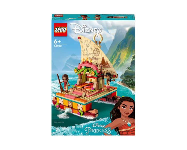 43210 Lego Disney Princess la Barca a Vela di Moana