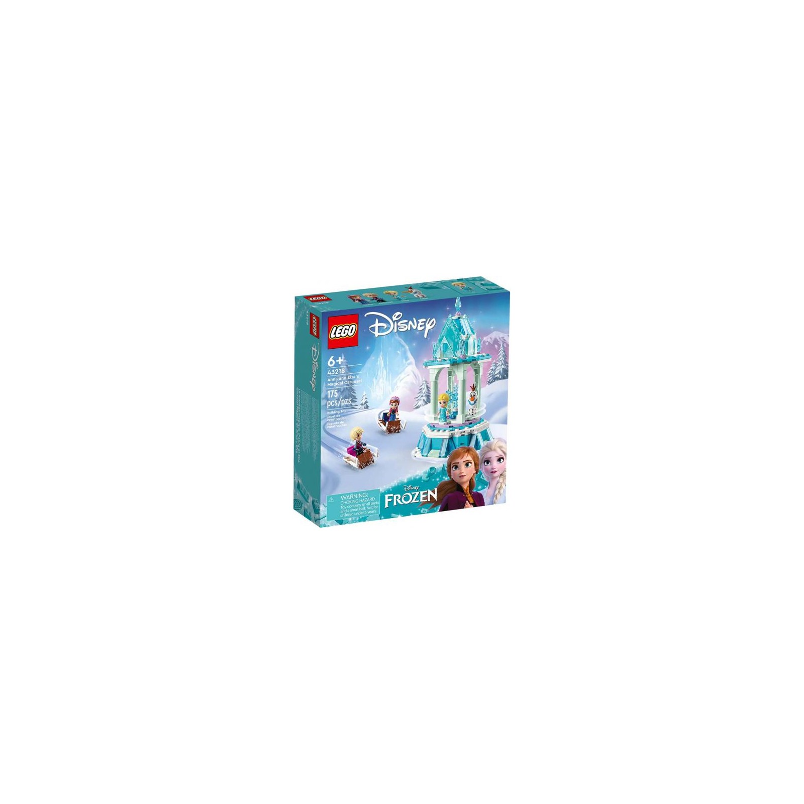 43218 Lego Disney Frozen la Giostra Magica di Anna ed Elsa