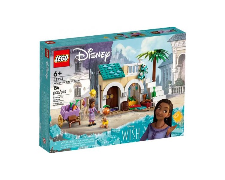 43223 Lego Disney Wish Asha nella Citta di Rosas