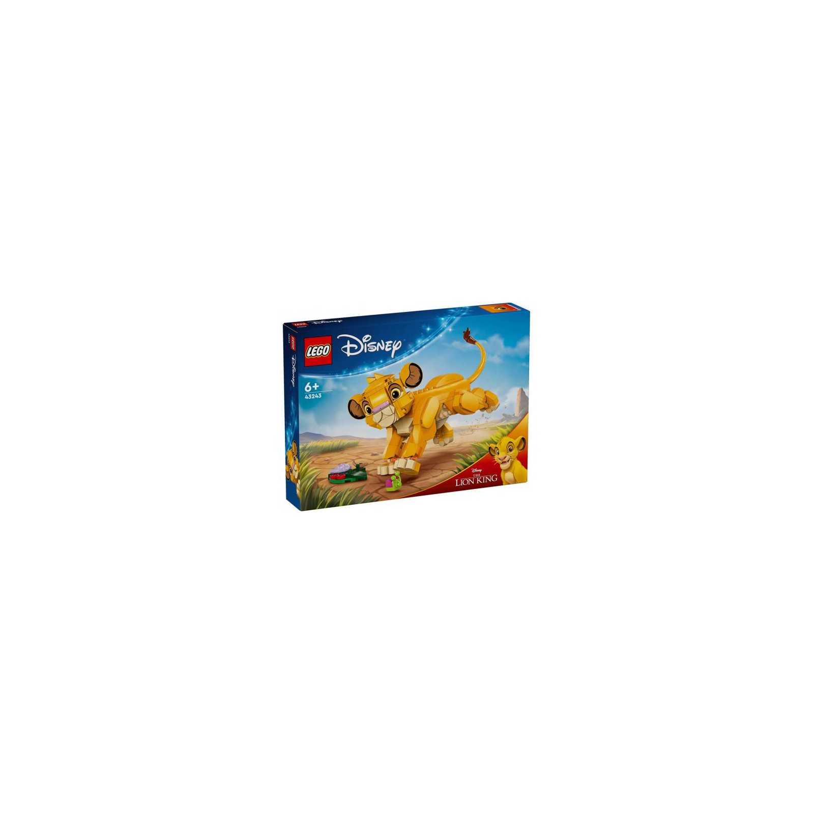 43243 Lego Disney il Re Leone Simba il Cucciolo del Re Leone