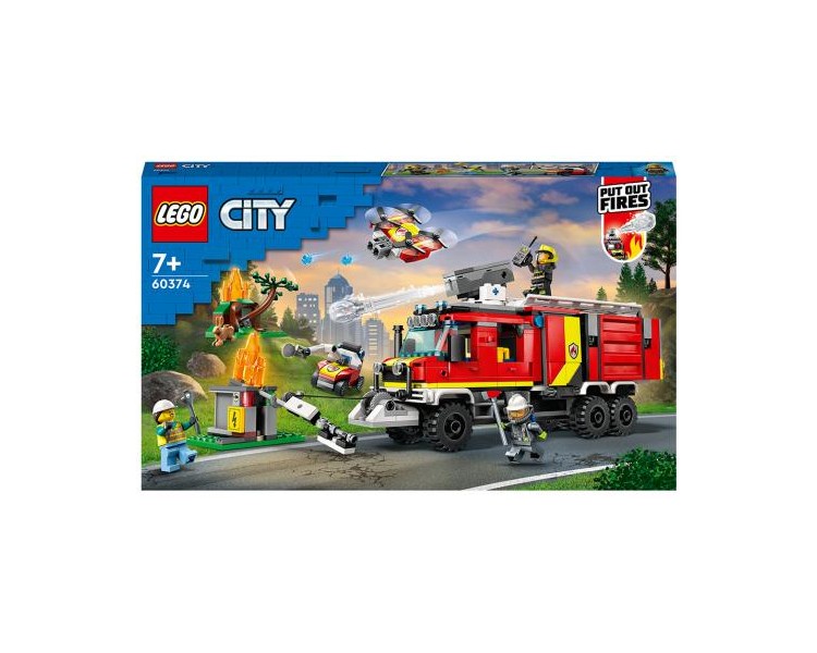 60374 Lego City Fire Autopompa dei Vigili del Fuoco