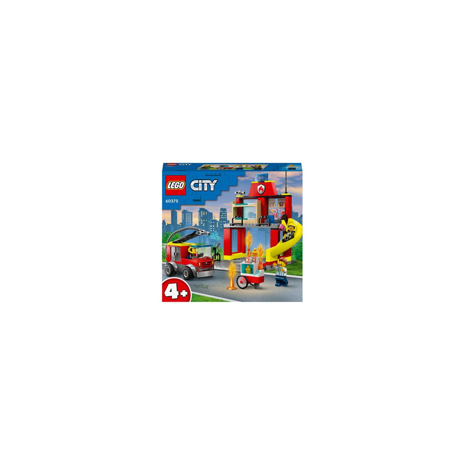 60375 Lego City Fire Caserma dei Pompieri e Autopompa