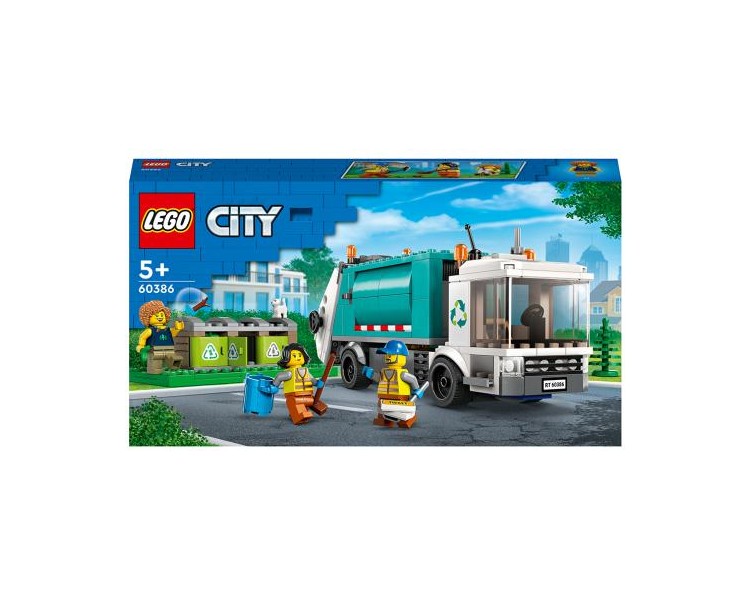 60386 Lego City Camion per Riciclaggio dei Rifiuti