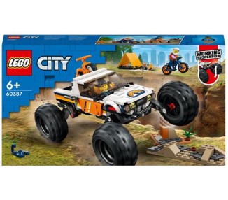 60387 Lego City Great Vehicles Avventure sul Fuoristrada 4x4