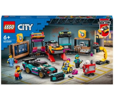 60389 Lego City Great Vehicles Garage Auto Personalizzato