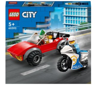 60392 Lego City Police Inseguimento sulla Moto della Polizia