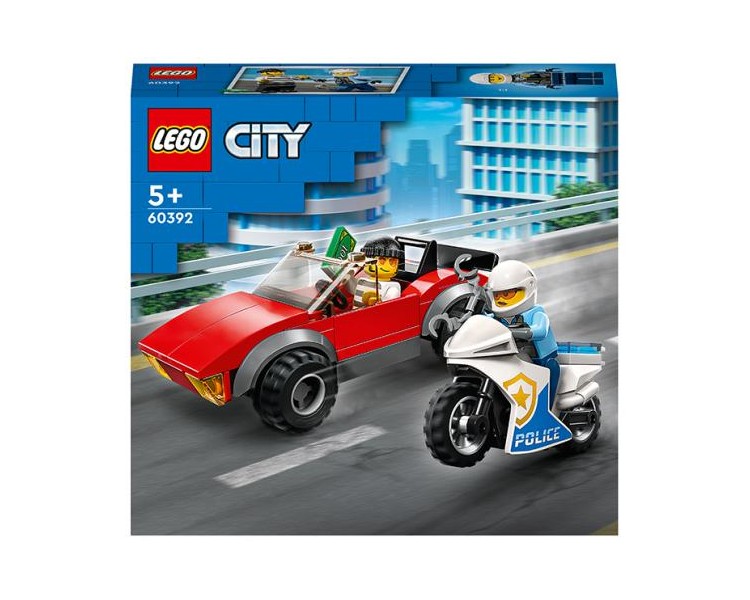 60392 Lego City Police Inseguimento sulla Moto della Polizia