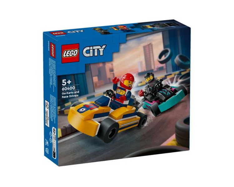 60400 Lego City Great Vehicles Go-kart e Piloti