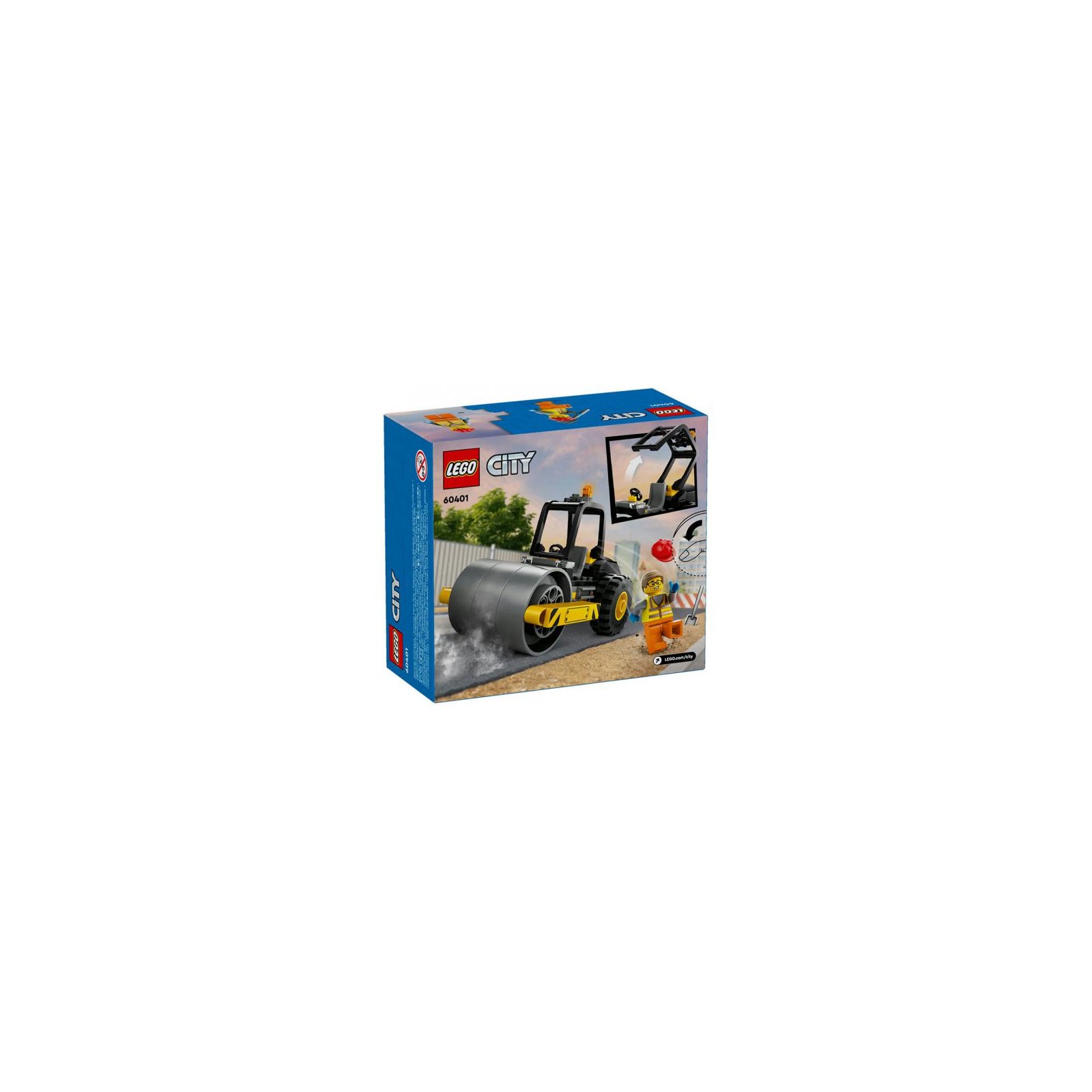 60401 Lego City Great Vehicles Rullo Compressore