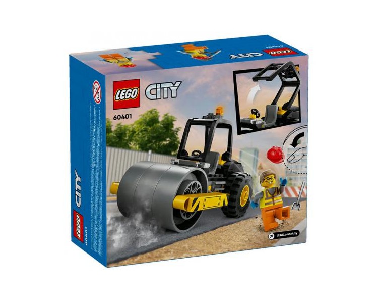 60401 Lego City Great Vehicles Rullo Compressore