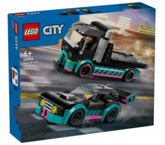 60406 Lego City Great Vehicles Auto da Corsa e Trasportatore