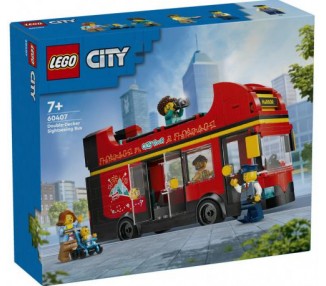 60407 Lego City Autobus Turistico Rosso a Due Piani