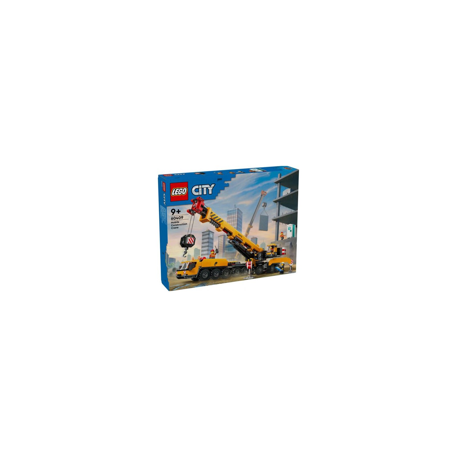 60409 Lego City Gru da Cantiere Mobile Gialla