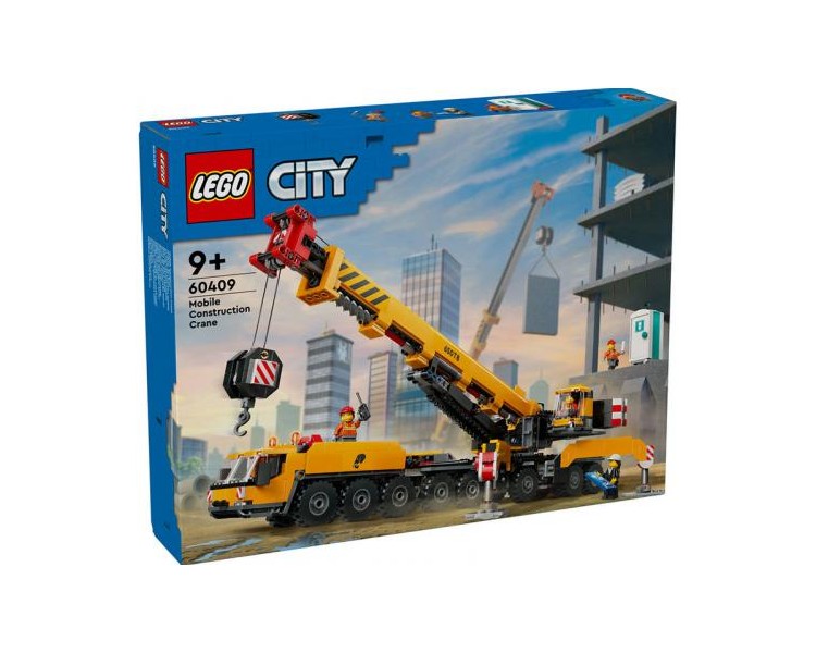 60409 Lego City Gru da Cantiere Mobile Gialla