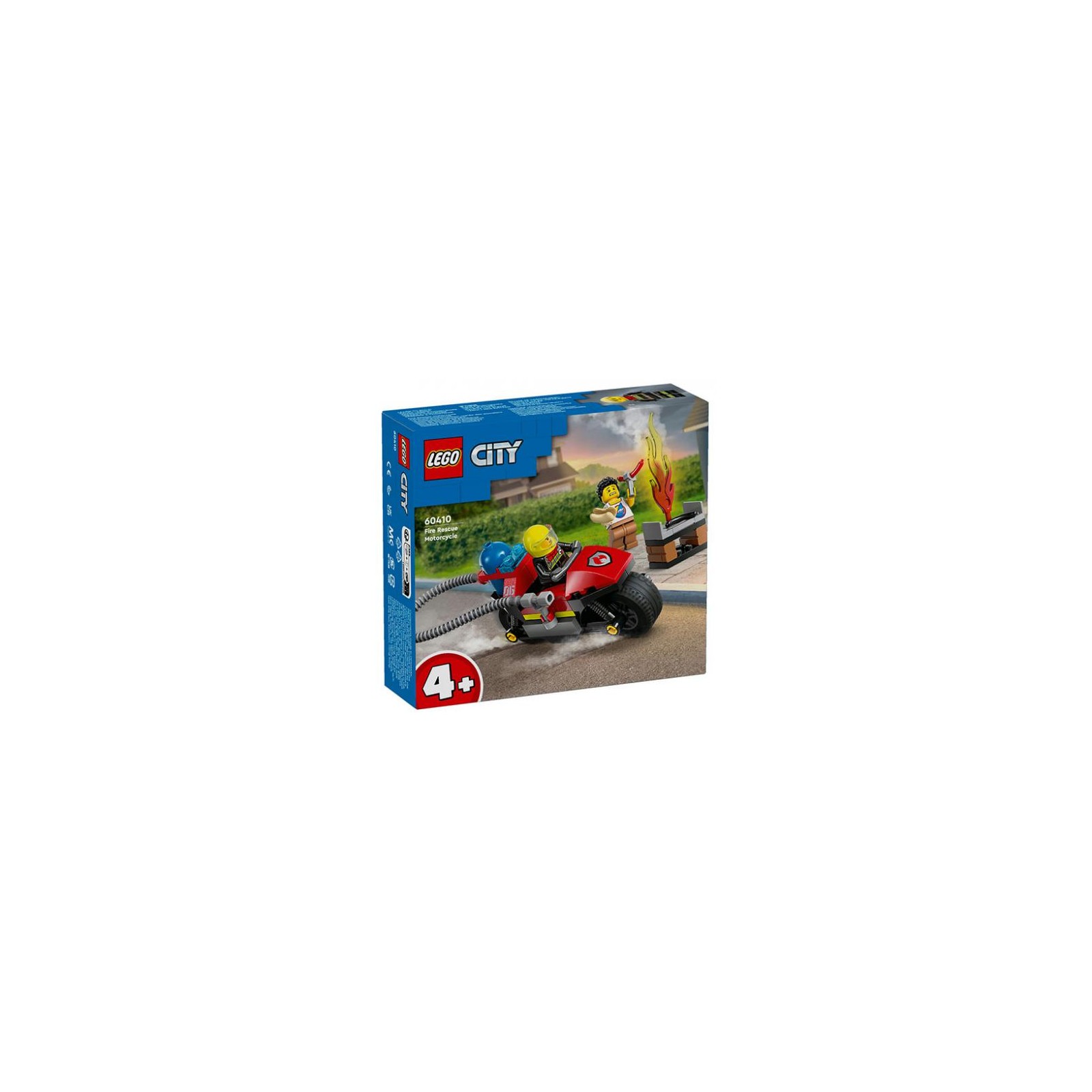 60410 Lego City Fire Motocicletta dei Pompieri