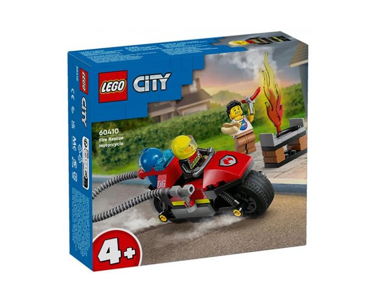 60410 Lego City Fire Motocicletta dei Pompieri