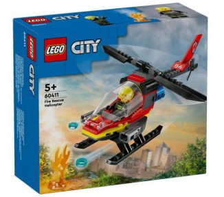 60411 Lego City Fire Elicottero dei Pompieri