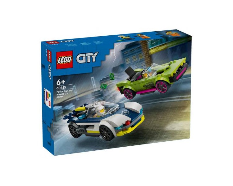 60415 Lego City Police Inseguimento della Macchina da Corsa