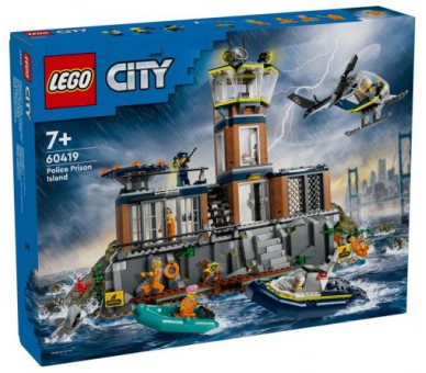 60419 Lego City Police Prigione sull'Isola della Polizia