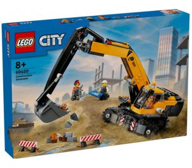 60420 Lego City Escavatore da Cantiere Giallo