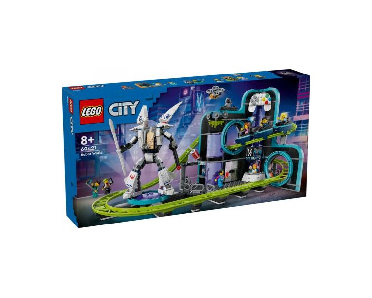 60421 Lego City Montagne Russe di Robot World