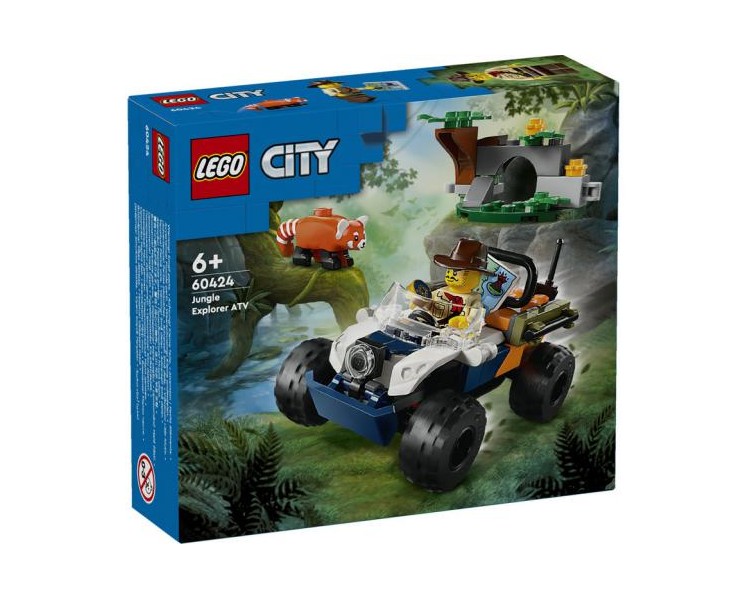 60424 Lego City ATV dell'Esploratore della Giungla