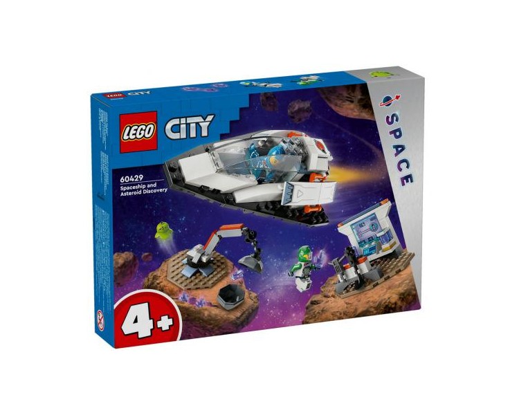 60429 Lego City Space Navetta Spaziale Scoperta di Asteroidi